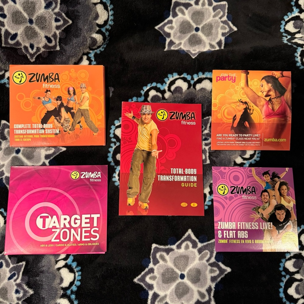 Zumba DVD Set and Total Body Transformation Guide